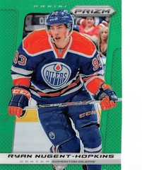 2013-14 Panini Prizm Green Ryan Nugent-Hopkins #145 Oilers